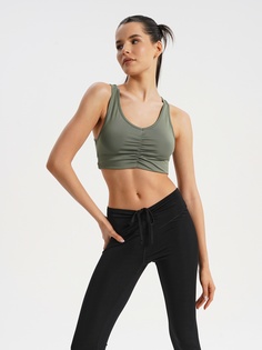 Топ женский ТВОЕ 98013 хаки XS