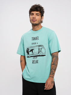 Футболка мужская ТВОЕ 97675 зеленая L