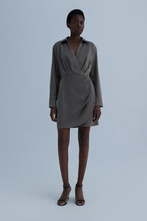 Платье женское Incity 1.1.2.23.01.44.06865 серое M