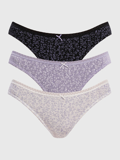 Комплект трусов женских ТВОЕ B0193 разноцветных XS