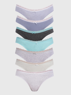 Комплект трусов женских ТВОЕ B1096 разноцветных XS