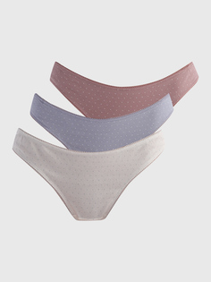 Комплект трусов женских ТВОЕ B0103 разноцветных XS