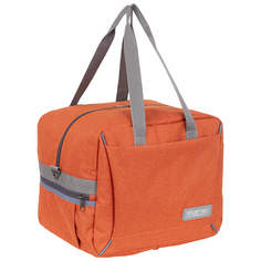 Дорожная сумка унисекс Polar П9014-2 оранжевая 35х29х26 см
