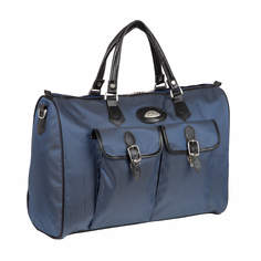 Дорожная сумка унисекс Polar 6095 синяя 49 x 36 x 14,5  см