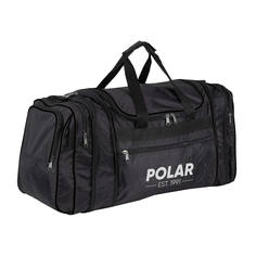 Дорожная сумка унисекс Polar 6073с черная 39 x37 x 26 см