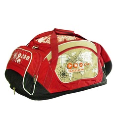 Дорожная сумка мужская Polar 6015 красная 68 x 28 x 26 см