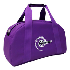 Дорожная сумка женская Polar 5997-2 фиолетовая 44х24х19 см