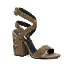 Босоножки женские Vitacci 148639-1 хаки 36 RU