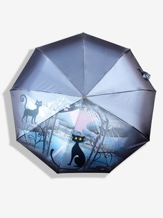 Зонт женский Pretty Mania ZT013-4021 серый/розовый/голубой