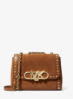 Сумка кросс-боди женская Michael Kors 30F2G7PS6S LUGGAGE коричневая