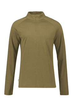 Лонгслив мужской Dolomite Tee Ms Cristallo Zip Merino Ls зеленый L