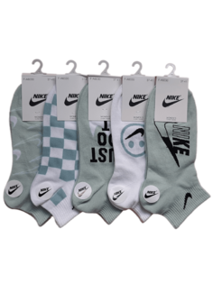Комплект носков женских Nike A6030 зеленых 36-42