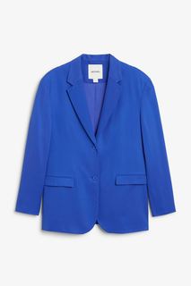 Блейзер женский Monki 1149271001 синий XS (доставка из-за рубежа)