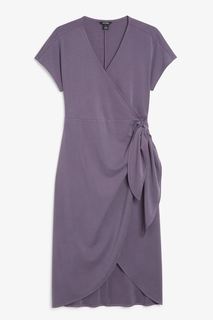 Платье женское Monki 1136276004 фиолетовое 2XL (доставка из-за рубежа)