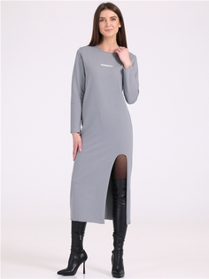 Платье женское Апрель 1ЖПД4285258 серое 88/164
