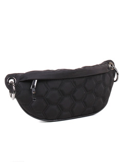 Поясная сумка унисекс Медведково mix29762120501, черный
