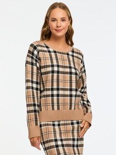 Джемпер женский oodji 63810244 бежевый 2XS