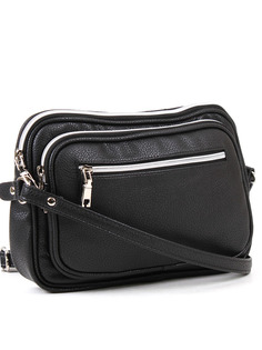 Сумка кросс-боди женская Медведково mix21782721401, черный