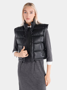 Утепленный жилет женский Colins CL1064965_Q1.V1 черный L