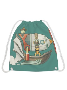 Мешок для обуви унисекс JoyArty bpa_51438, зеленый