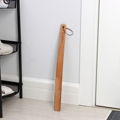 Ложка для обуви деревянная LaDо?m, 45?3,5 см