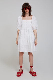 Платье женское Incity 1.1.1.22.01.44.06498 белое S