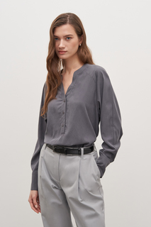 Блуза женская Finn Flare FAD110242R серая M