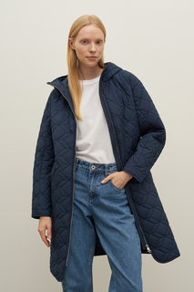 Пальто женское Finn Flare FAD11091 синее XS