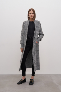 Кардиган женский Finn Flare FAC11175 серый M