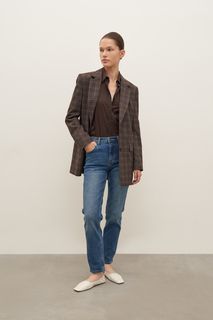 Джинсы женские Finn Flare FAD15000 синие W34L34