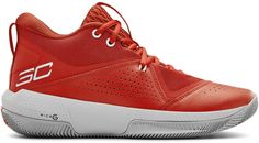 Кроссовки унисекс Under Armour Ua Sc 3Zer0 Iv красные 9 US