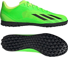 Кроссовки унисекс Adidas X Speedportal.4 Tf зеленые 8.5 UK