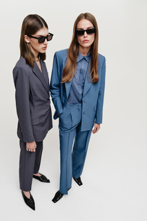 Брюки женские Finn Flare FAD110148 синие M