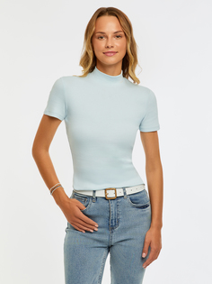 Водолазка женская oodji 15E11011 синяя M