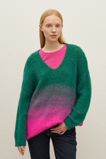 Пуловер женский Finn Flare FAD11152 разноцветный XL