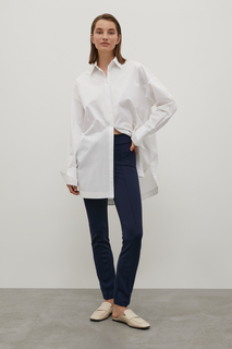 Брюки женские Finn Flare FAC110111 синие XL