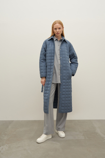 Пальто женское Finn Flare FAD11008 синее S