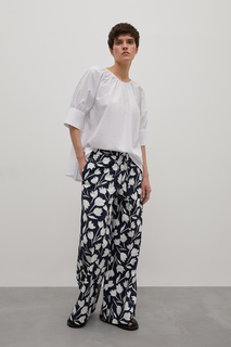 Брюки женские Finn Flare FSD110193 синие 2XS