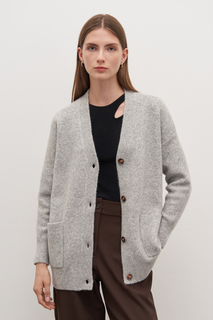 Кардиган женский Finn Flare FAD11141 серый M