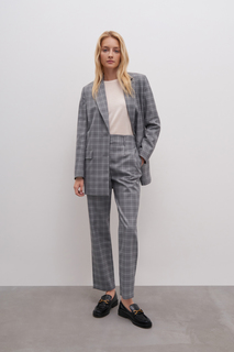 Брюки женские Finn Flare FAD110234 серые M