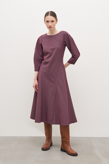 Платье женское Finn Flare FAD110229 фиолетовое S