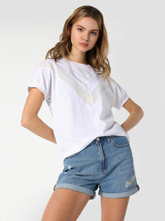 Футболка женская Colins CL1063298_Q1.V1 белая L