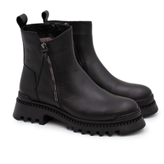 Полусапоги Clarks женские, зимние, размер 36, чёрные, 22205024