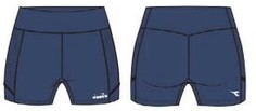 Шорты женские Diadora L. Short Tights Pocket синие 36-38 RU