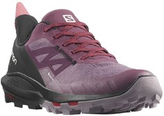 Кроссовки женские Salomon SHOES OUTpulse GTX W Tulipwood/Black/PoR фиолетовые 6 UK