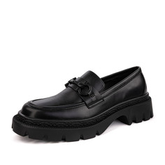 Лоферы женские INSTREET 80-32WB-729SS черные 36 RU