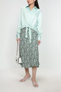 Юбка женская Belucci BL23011056-004 зеленая XS