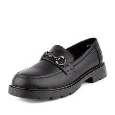 Лоферы женские ZENDEN 245-31WK-703VT черные 37 RU