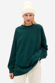 Свитшот женский Monki 1007842049 зеленый 2XL (доставка из-за рубежа)