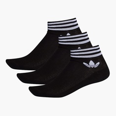 Комплект носков мужских Adidas EE1151 черный; белый 43-46